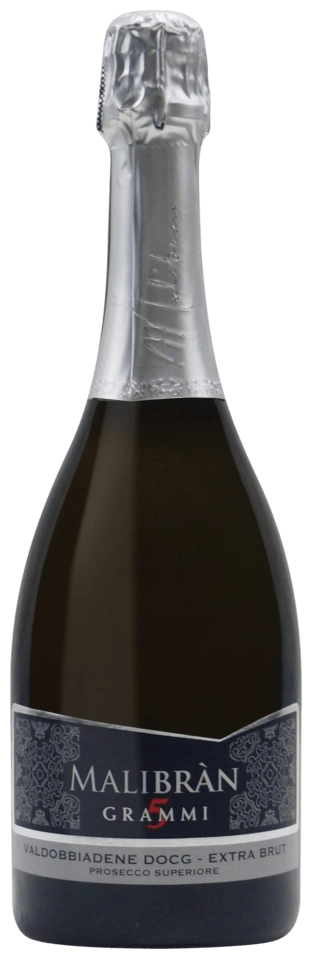 Malibràn 5 Grammi Valdobbiadene Prosecco Superiore Extra Brut