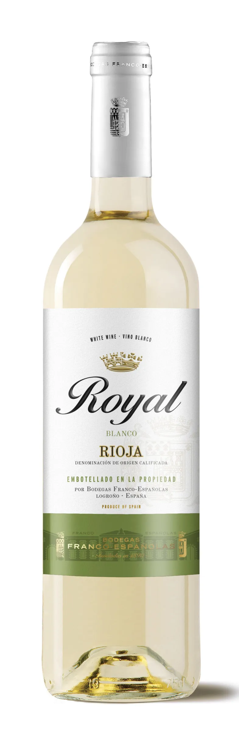 Bottle of Bodegas Franco-Españolas Royal Viura Rioja from search results