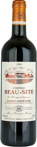 Bottle of Château Beau-Site Saint-Estèphe from search results