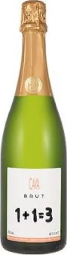 Bottle of 1+1=3 (U Mes Fan Tres) Cava Brut from search results