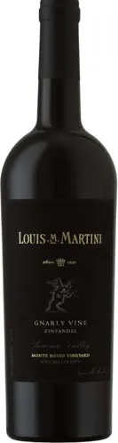 Bottle of Louis M. Martini Monte Rosso Vineyard Gnarly Vine Zinfandel from search results