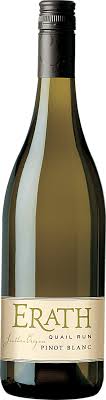 Bottle of Erath Pinot Blanc Quail Run Vineyard from search results