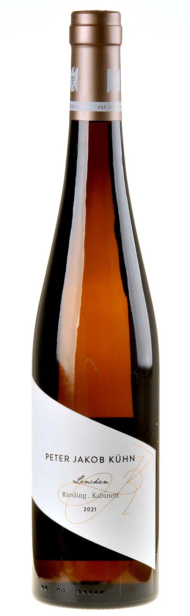 Bottle of Peter Jakob Kühn Lenchen Riesling Kabinettwith label visible