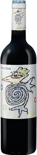 Bottle of Orowines Comoloco Monastrellwith label visible