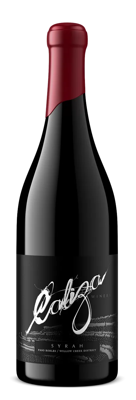 Bottle of Caliza Syrah from search results