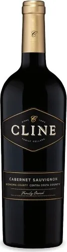 Bottle of Cline Cabernet Sauvignon from search results
