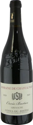 Bottle of Domaine de Châteaumar Cuvée Bastien Grenache Côtes du Rhône from search results