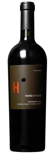 Bottle of Hand of God Fingerprint Series Red Blend from search results