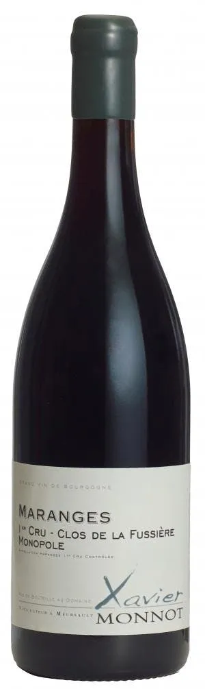 Bottle of Xavier Monnot Maranges 1er Cru 'Clos de la Fussière' Monopole from search results