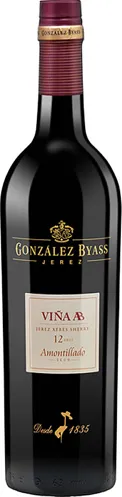Bottle of Gonzalez-Byass Viña AB Amontillado Seco from search results