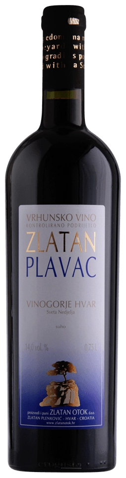 Zlatan Otok Plavac Vinogorje Hvar
