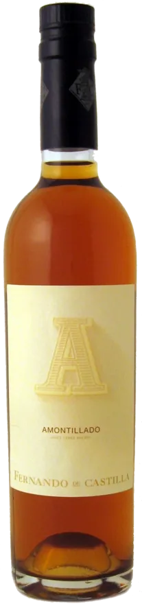 Bottle of Fernando de Castilla Antique Olorosowith label visible