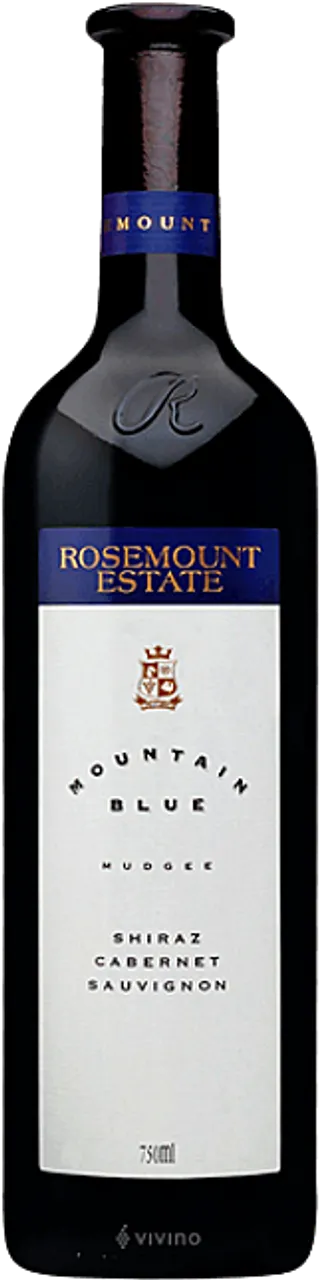 Bottle of Rosemount Blue Mountain Mudgee Shiraz - Cabernet Sauvignon from search results