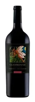 Bottle of Cloisonné Cabernet Sauvignonwith label visible