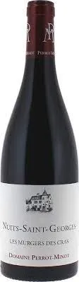 Bottle of Domaine Perrot-Minot Les Murgers des Cras Nuits-Saint-Georgeswith label visible