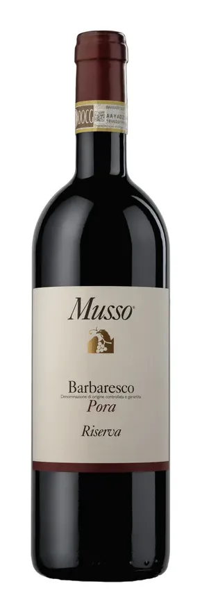 Bottle of Musso Pora Barbaresco from search results