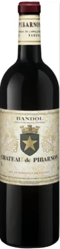 Bottle of Château de Pibarnon Bandolwith label visible