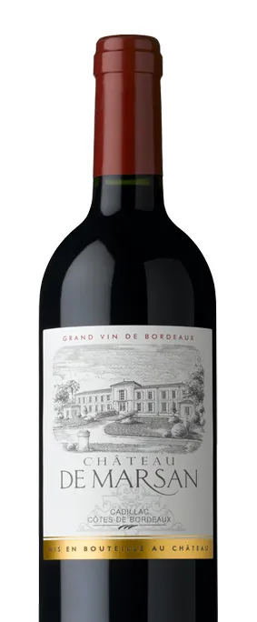 Bottle of Château de Marsan Cadillac - Côtes de Bordeaux from search results