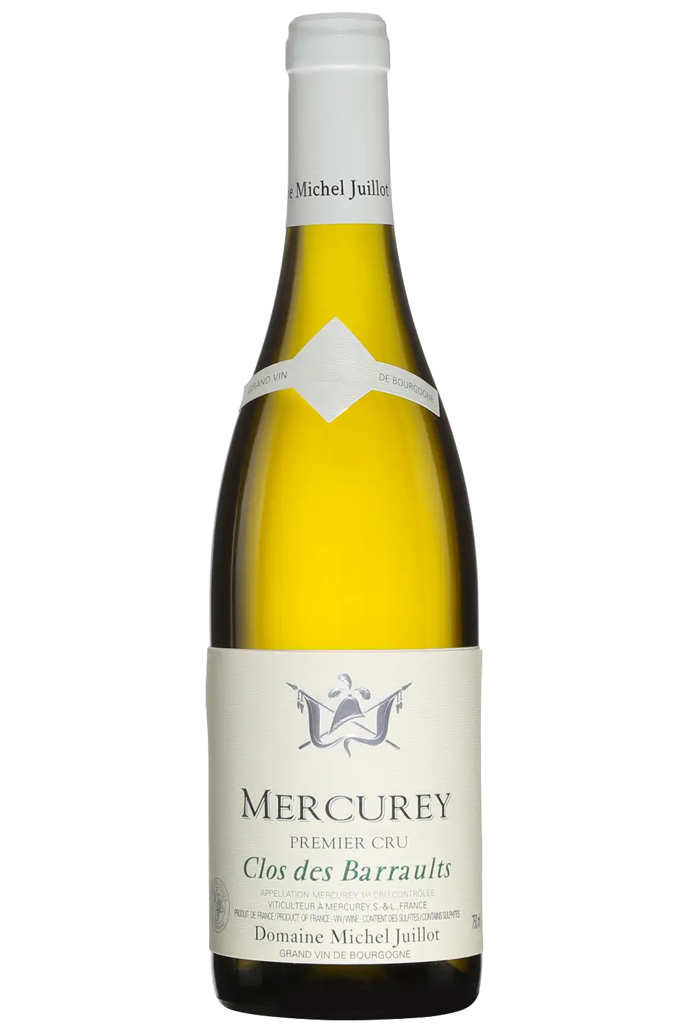 Bottle of Michel Juillot Mercurey Premier Cru Clos des Barraults Blanc from search results