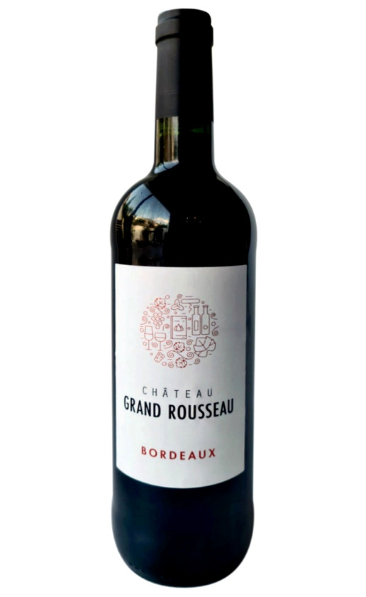 Bottle of Château Grand Rousseau Bordeaux from search results