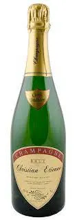 Bottle of Christian Etienne Cuvée Tradition Brut Champagnewith label visible