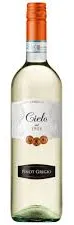 Bottle of Cielo e Terra Pinot Grigiowith label visible