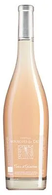 Bottle of Château Mourgues du Grès Fleur d’Eglantine Costières-de-Nîmeswith label visible