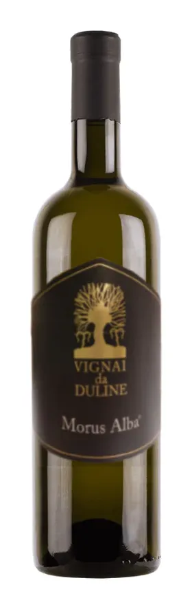 Bottle of Vignai da Duline Morus Albawith label visible