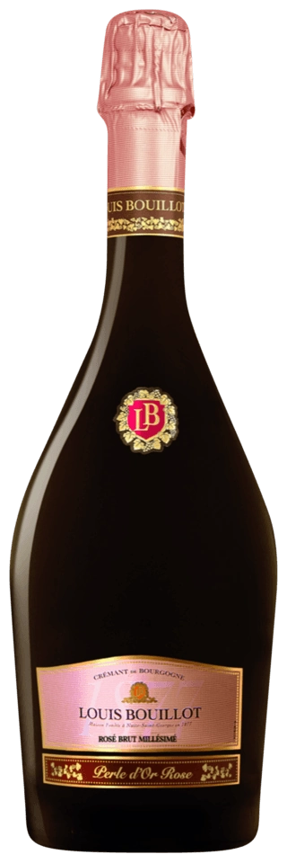 Louis Bouillot Perle d'Or Rose Crémant de Bourgogne Rosé Brut Millésimé