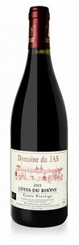 Bottle of Domaine du Jas Cuvée Prestige Côtes du Rhône from search results