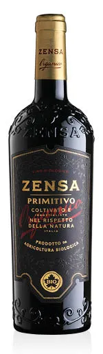 Bottle of Zensa Puglia Primitivo from search results