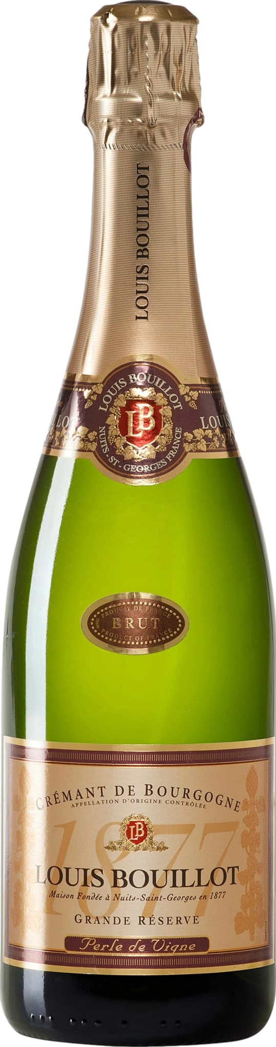 Louis Bouillot Perle de Vigne Grande Reserve Crémant de Bourgogne Brut