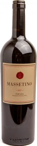 Bottle of Masseto Massetinowith label visible