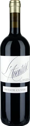 Bottle of L'Aventure Estate Cuvéewith label visible