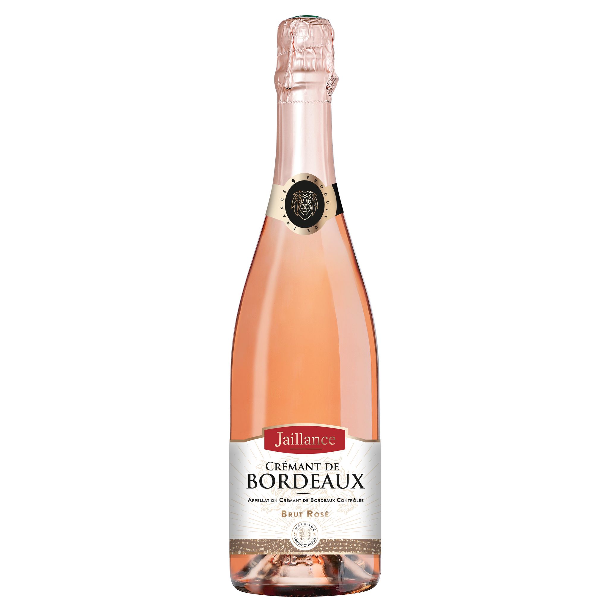 Bottle of Jaillance Crémant de Bordeaux Brut Rosé from search results