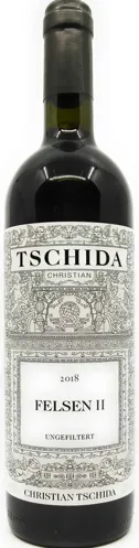 Bottle of Christian Tschida Felsen IIwith label visible