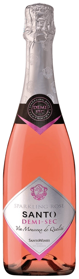SantoWines Santo Sparkling Rosé Demi-Sec