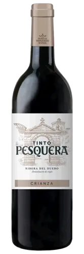 Bottle of Tinto Pesquera Crianzawith label visible