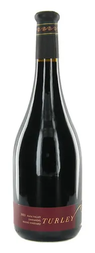 Bottle of Turley Hayne Vineyard Zinfandel from search results