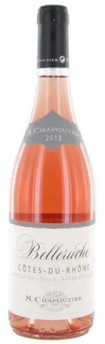 Bottle of M. Chapoutier Belleruche Côtes du Rhône Rosé from search results