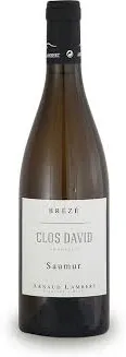 Bottle of Château de Brézé Clos David Blanc from search results