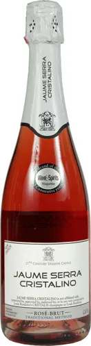 Bottle of Jaume Serra Cristalino Cava Brut Rosé from search results