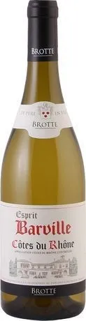 Bottle of Brotte Côtes du Rhône Esprit Barville Blanc from search results