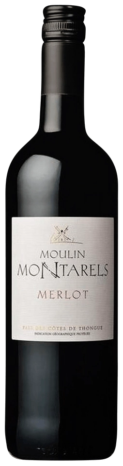 Les Vignerons d'Alignan du Vent Moulin Montarels Merlot