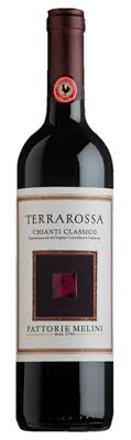 Bottle of Melini Terrarossa Chianti Classicowith label visible