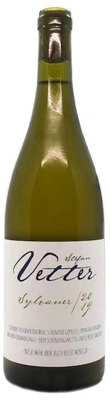 Stefan Vetter Sylvaner