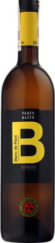Bottle of Parés Baltà Penedès Parellada - Xarel-lo - Macabeo Blanc De Pacswith label visible