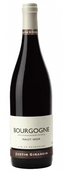 Bottle of Justin Girardin Bourgogne Pinot Noir from search results