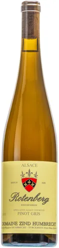 Bottle of Domaine Zind Humbrecht Pinot Gris Alsace Rotenberg Wintzenheim from search results