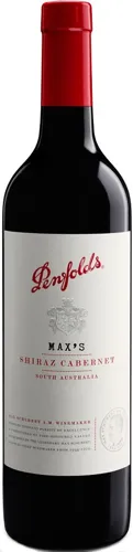 Bottle of Penfolds Max's Shiraz - Cabernetwith label visible